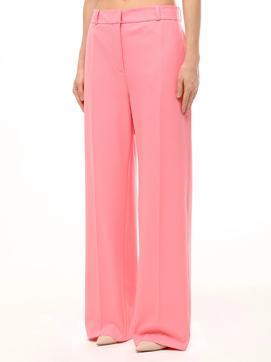 Брюки однотонные