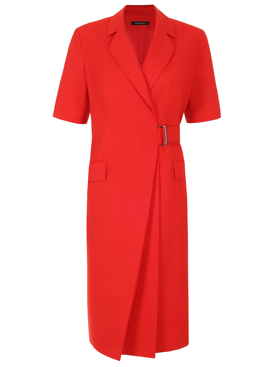 Платье однотонное