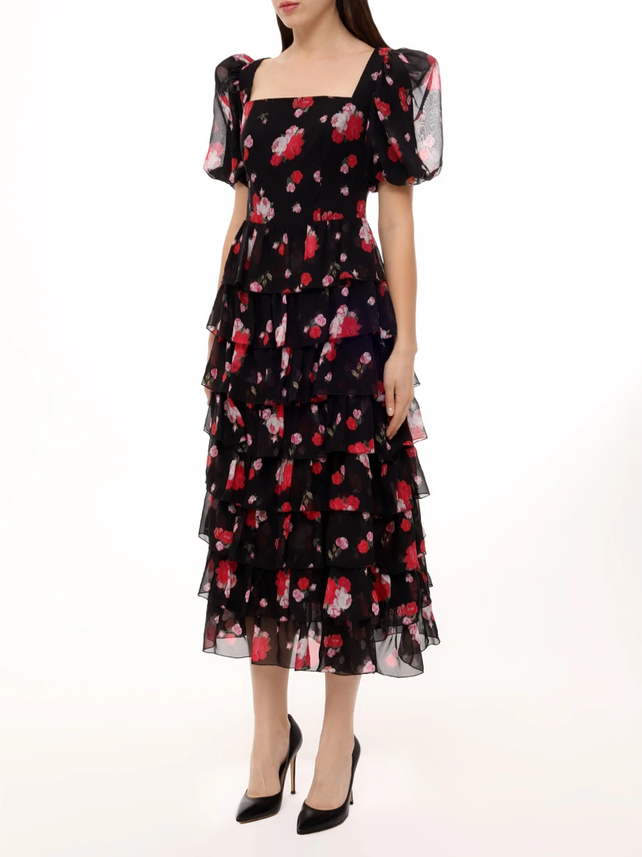 Платье шелковое