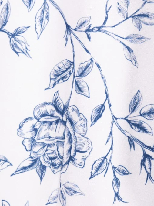 Платье шелковое ROSES AND LACE