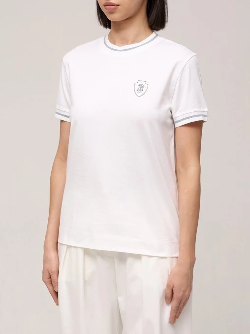 Футболка хлопковая BRUNELLO CUCINELLI