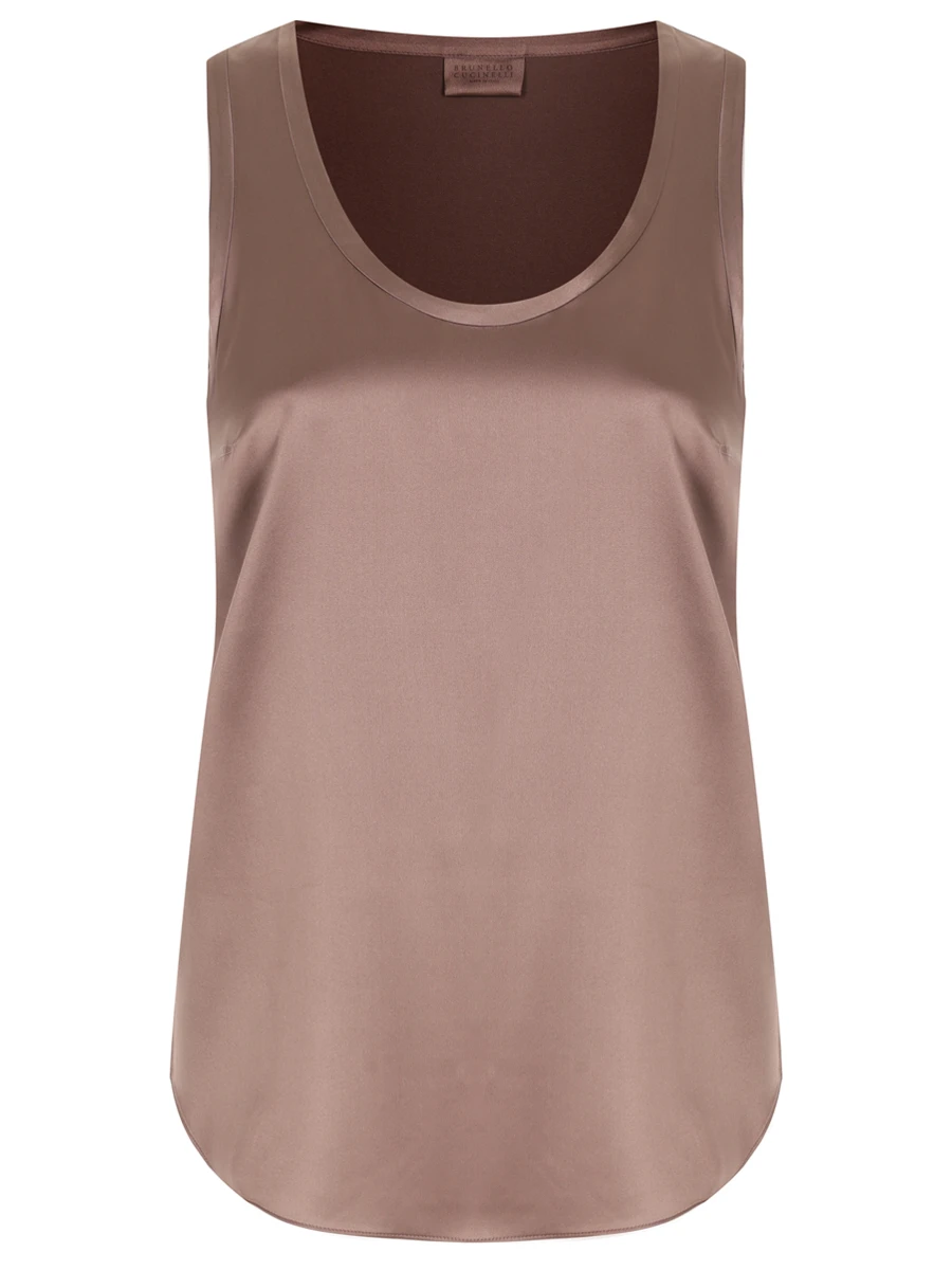 Топ шелковый