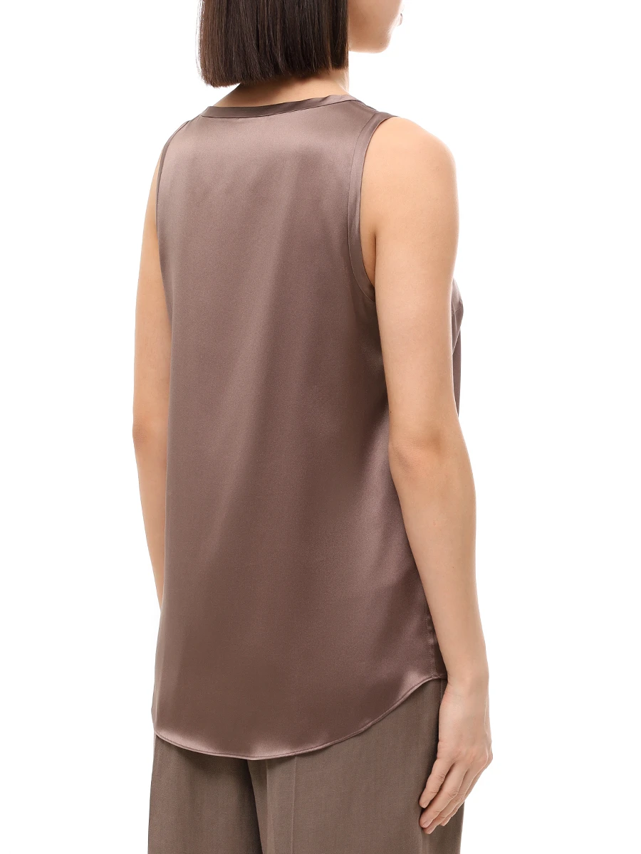 Топ шелковый