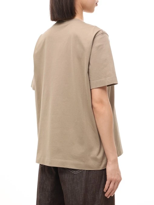 Футболка хлопковая BRUNELLO CUCINELLI