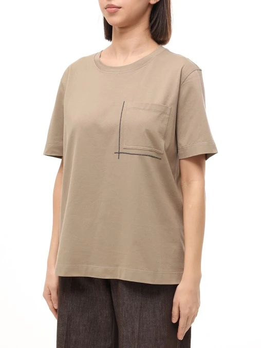Футболка хлопковая BRUNELLO CUCINELLI