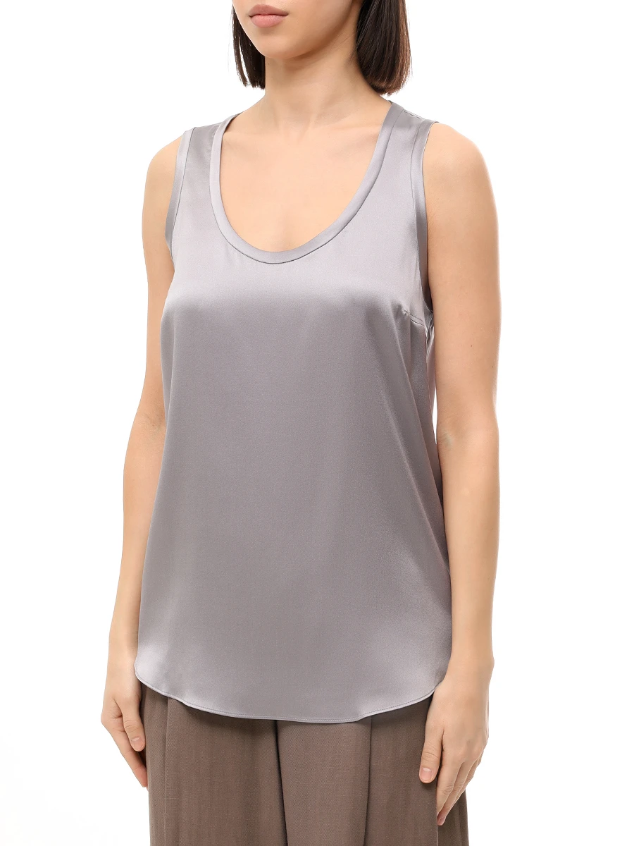 Топ шелковый