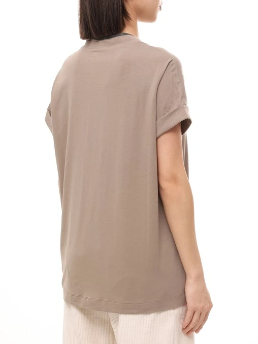 Футболка хлопковая BRUNELLO CUCINELLI