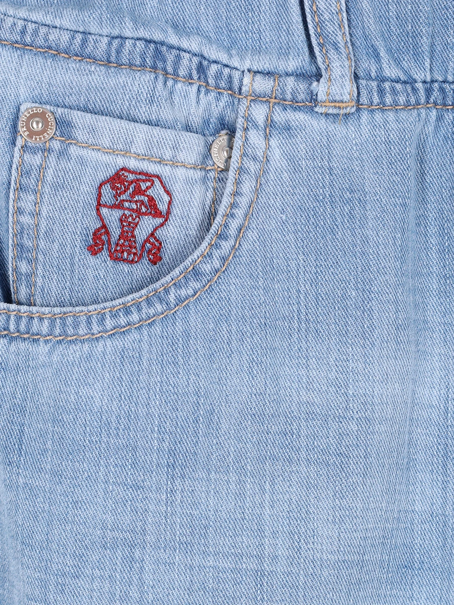 Джинсы хлопковые