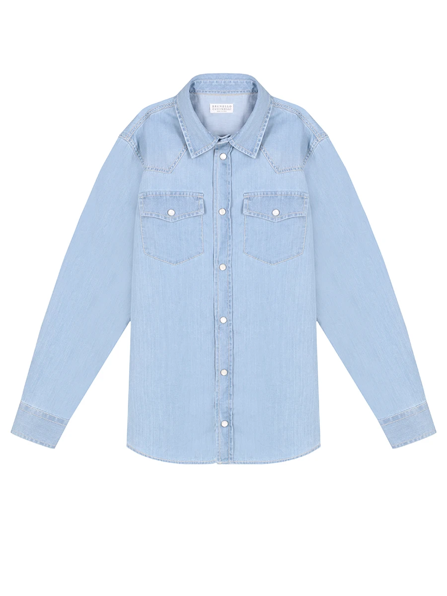 Рубашка джинсовая