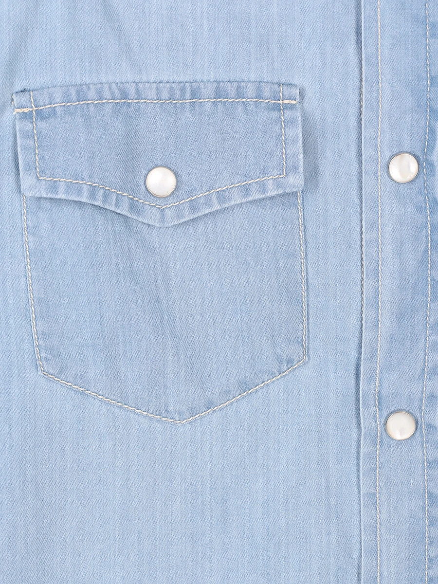 Рубашка джинсовая