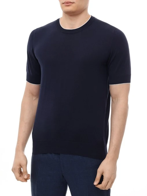 Футболка хлопковая BRUNELLO CUCINELLI