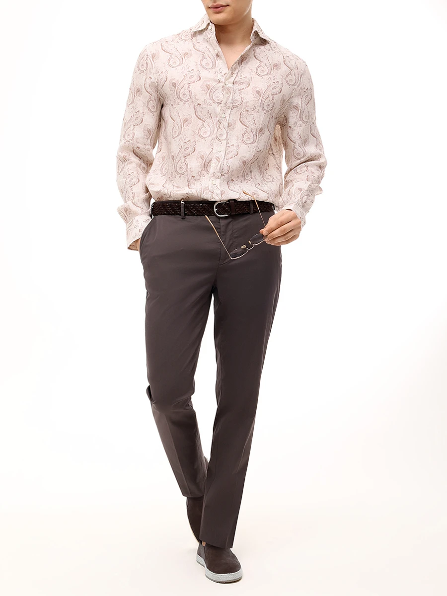 Рубашка Easy Fit льняная