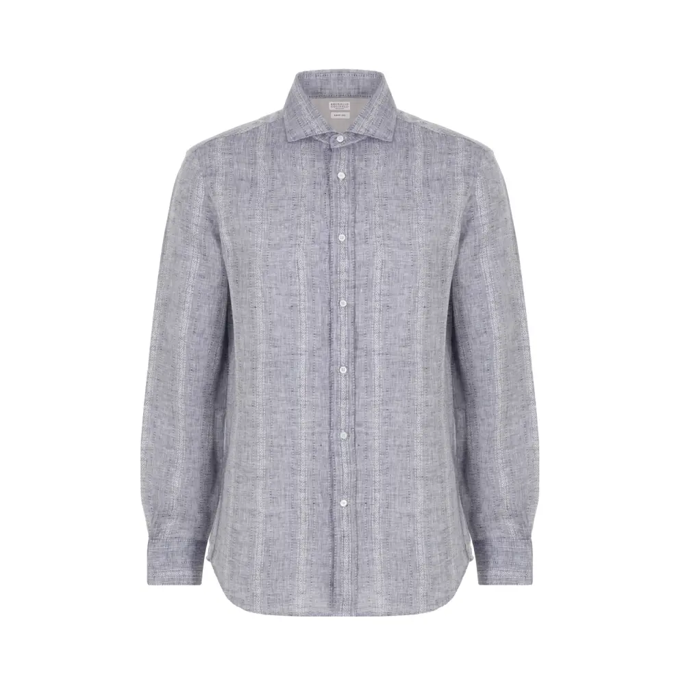 Рубашка Easy Fit льняная