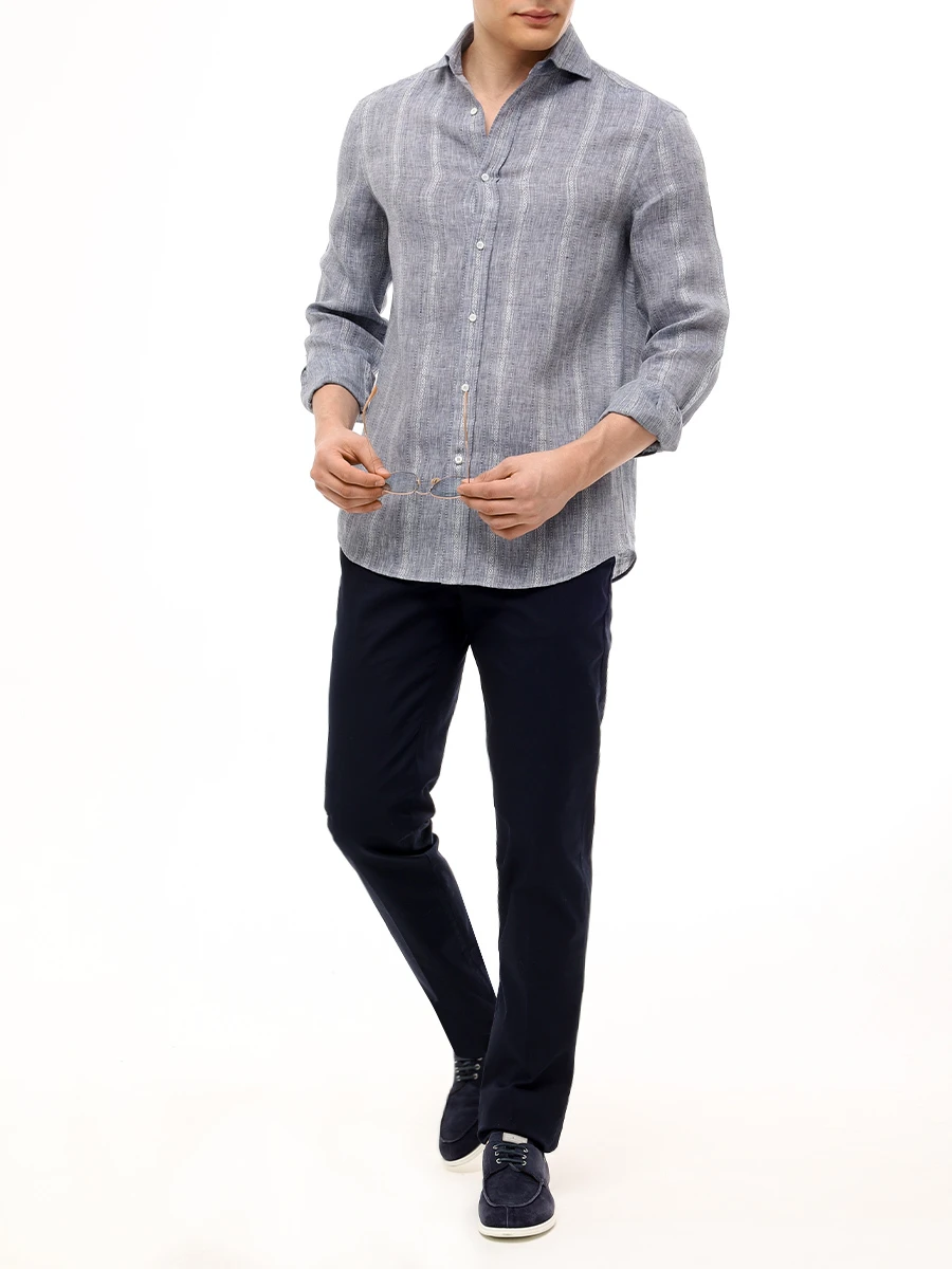 Рубашка Easy Fit льняная