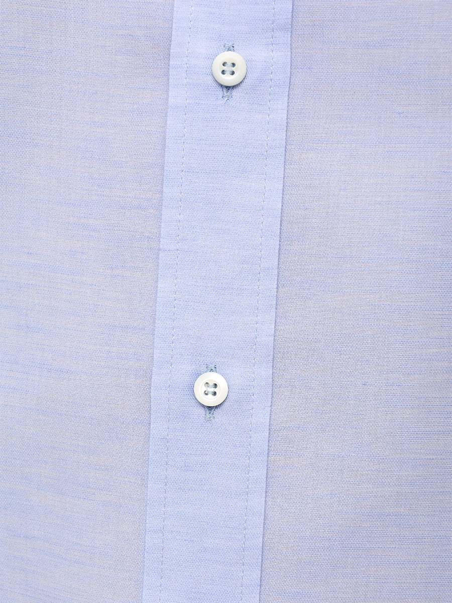 Рубашка Slim Fit из льна и хлопка