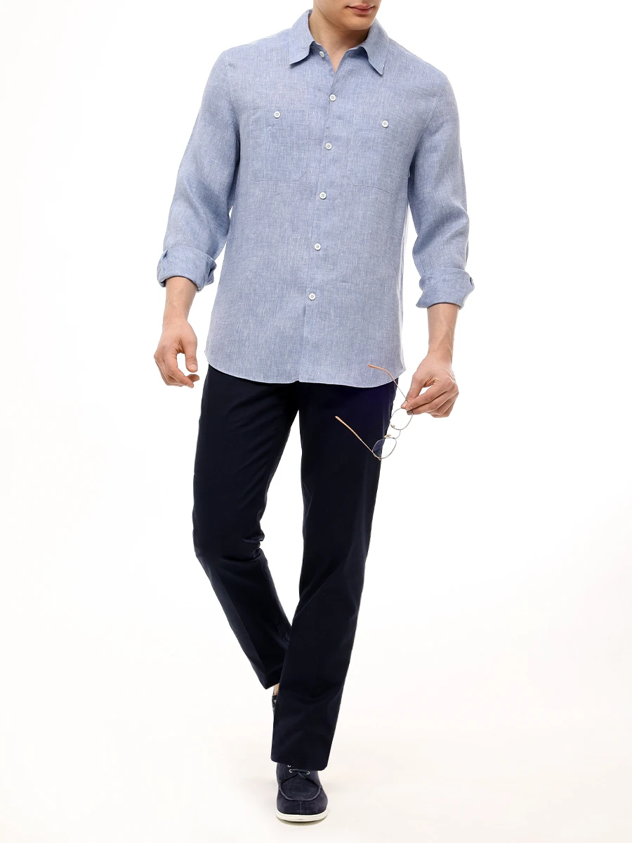 Рубашка Easy Fit льняная