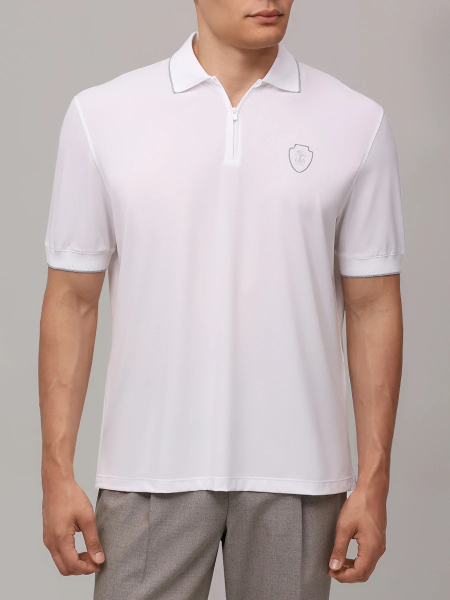 Поло однотонное