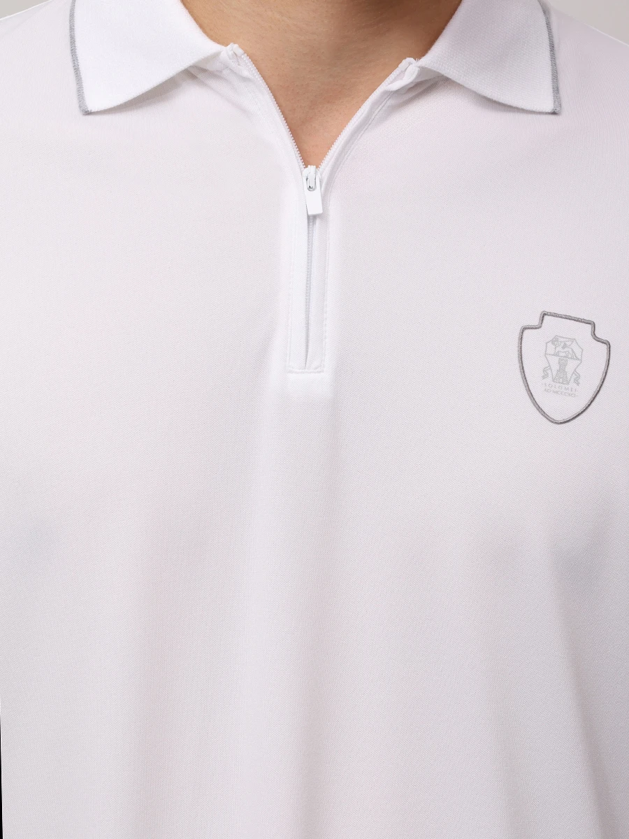 Поло однотонное