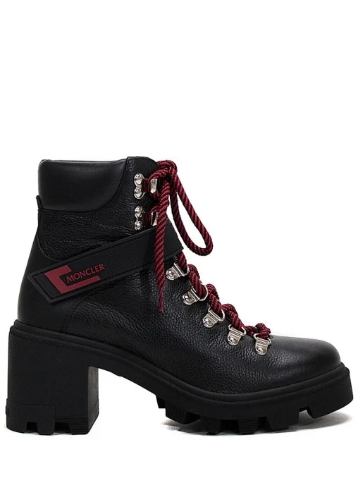 Ботильоны кожаные MONCLER