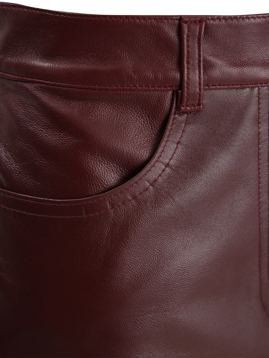 Шорты кожаные