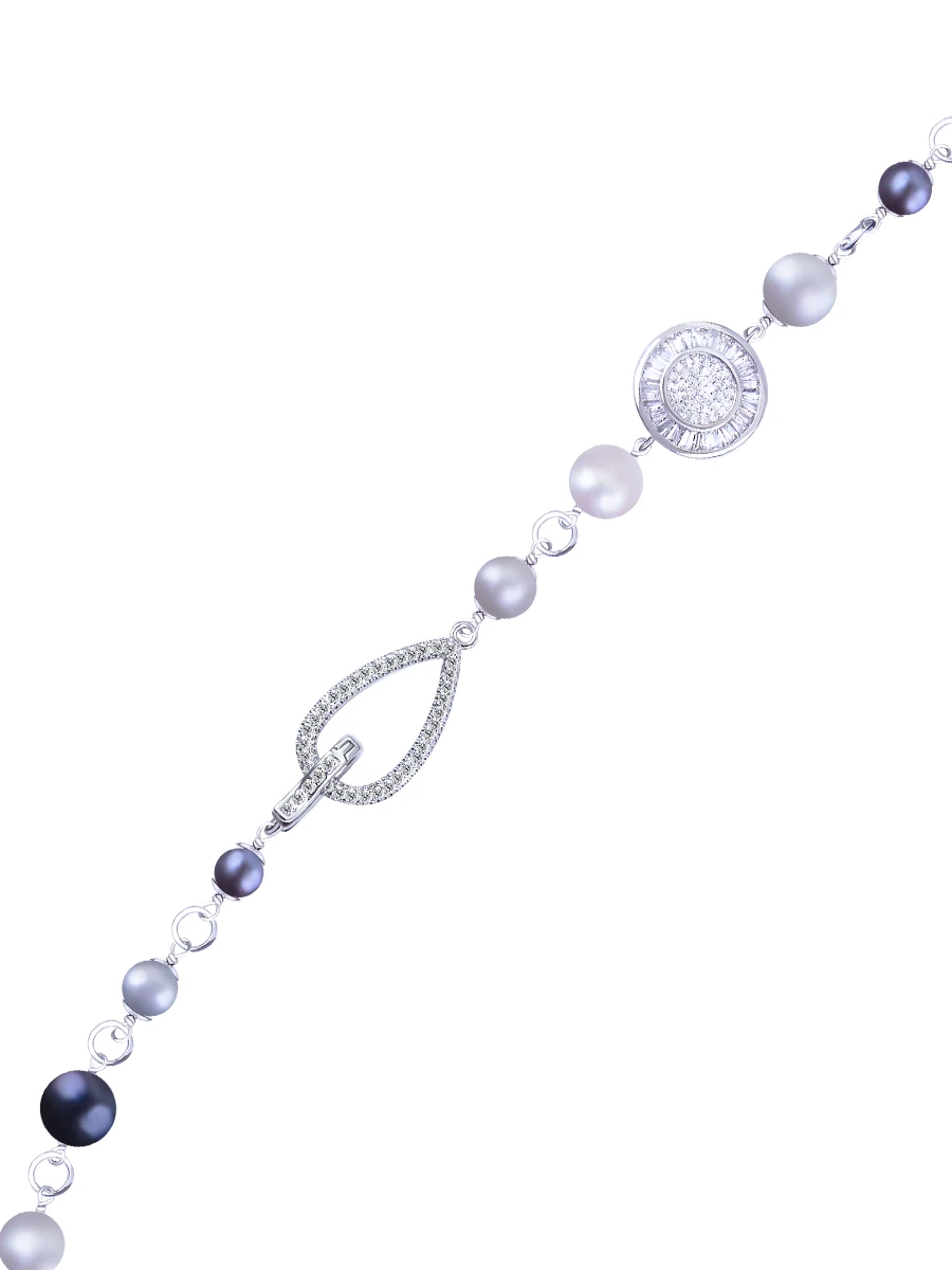 Колье Таис графитовая