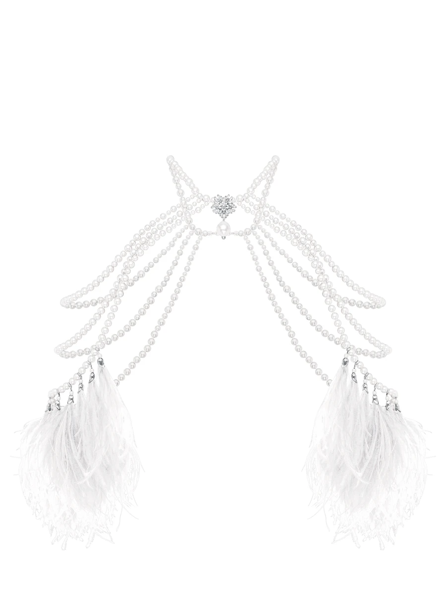 Украшение Крылья Ангела белый