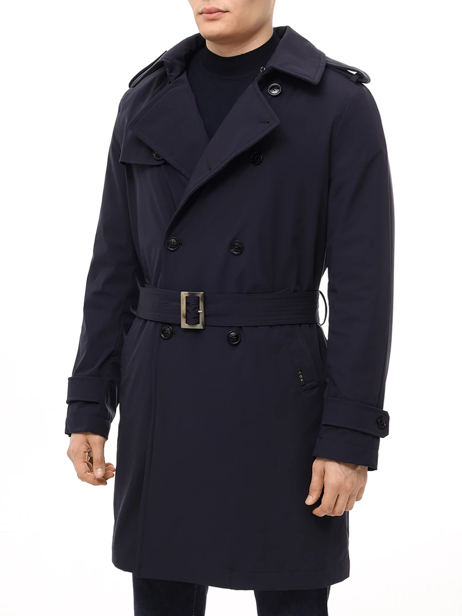 Плащ однотонный