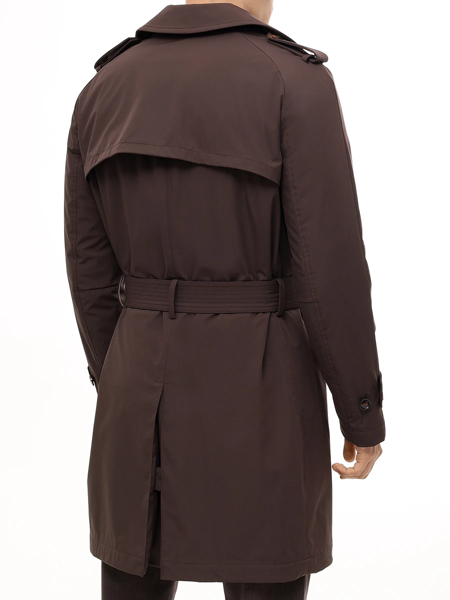 Плащ однотонный