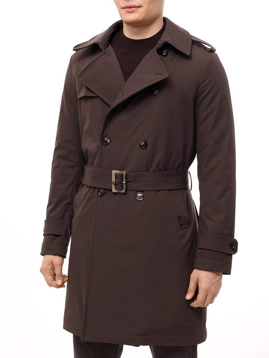 Плащ однотонный