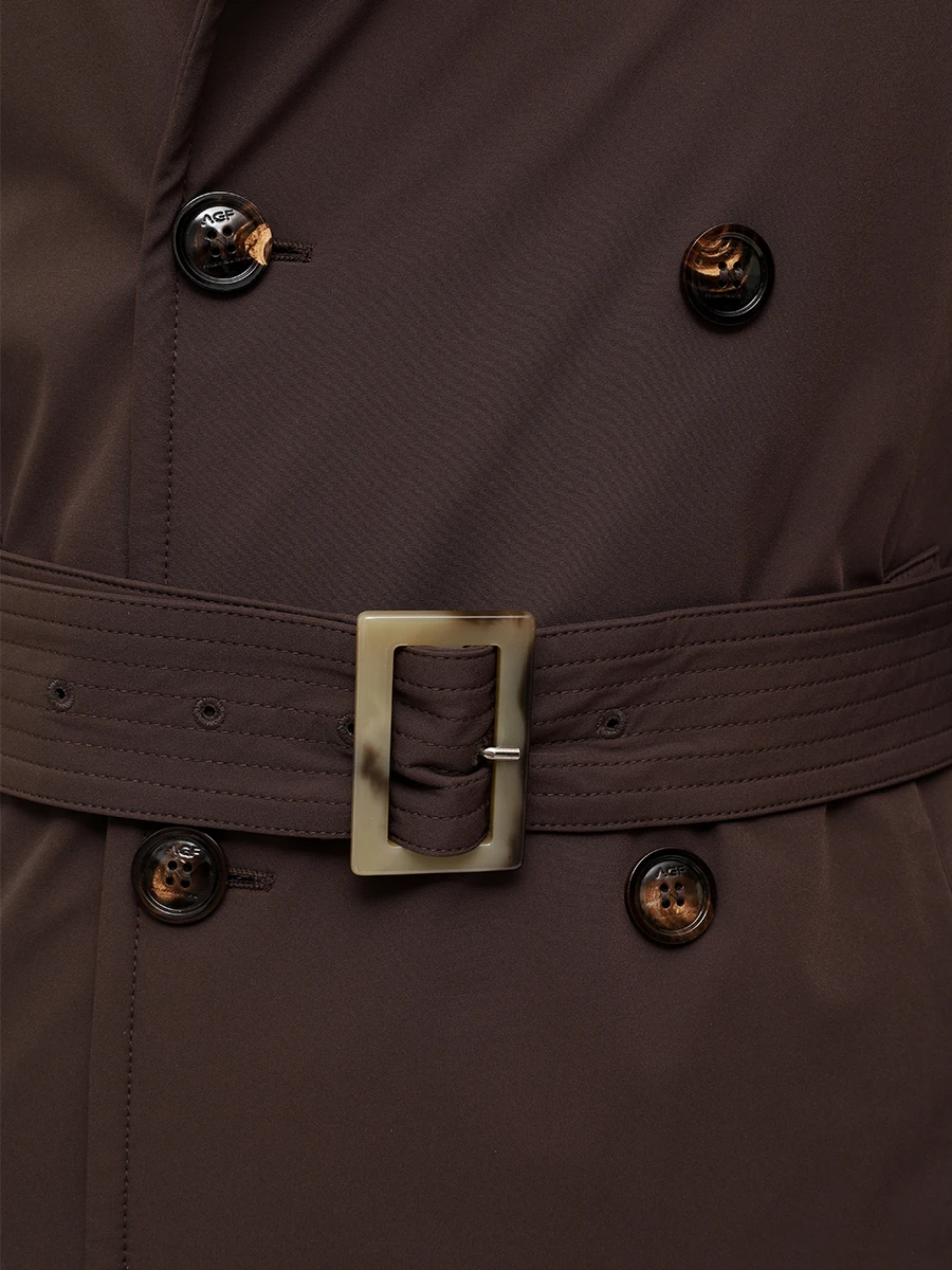 Плащ однотонный