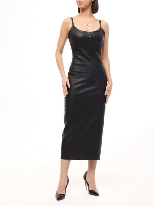 Платье кожаное JINN AVANTUR