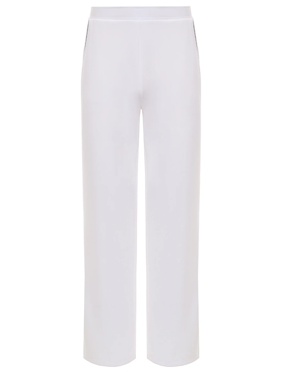 Брюки однотонные