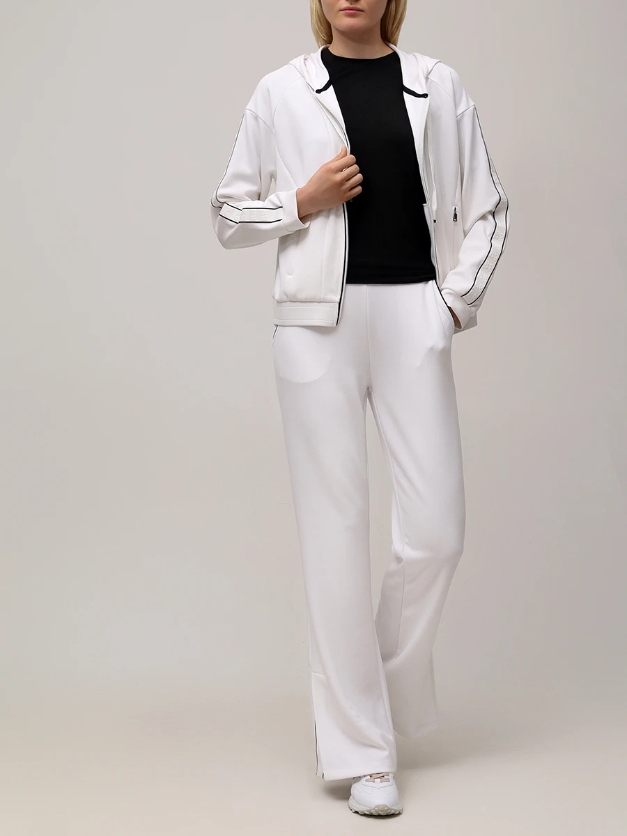 Брюки однотонные