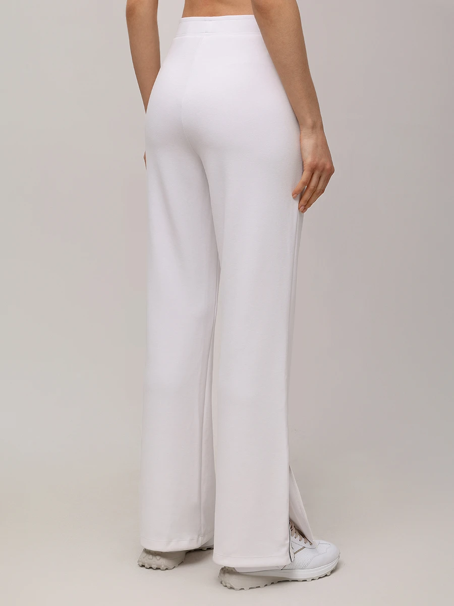 Брюки однотонные