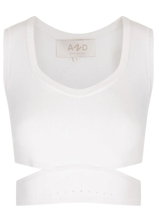 Топ из вискозы AND THE BRAND