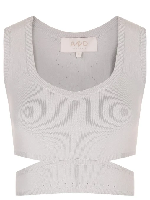 Топ из вискозы AND THE BRAND