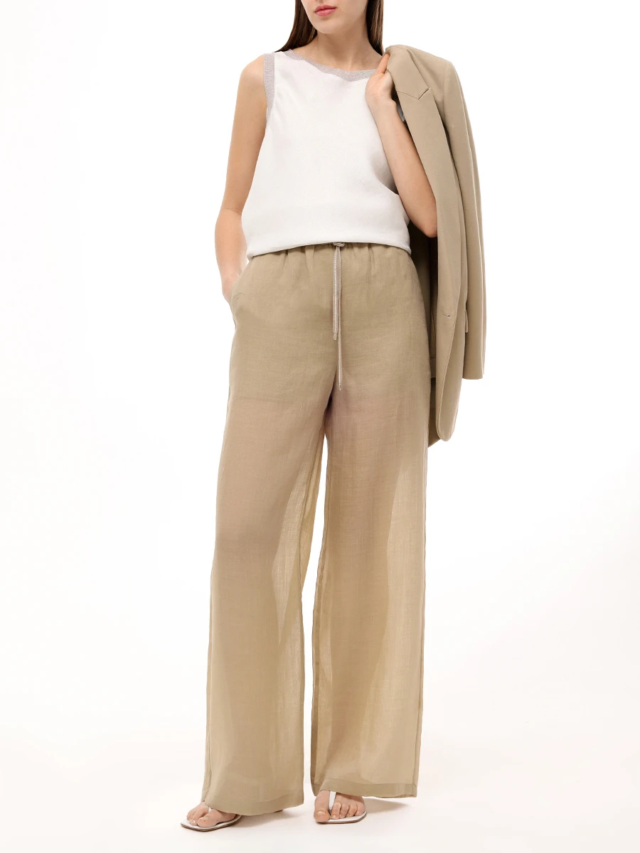 Брюки из рами