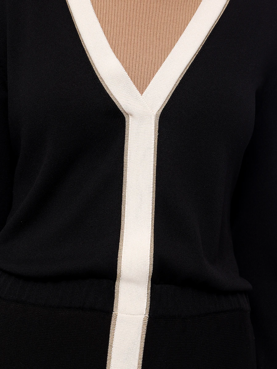 Платье из шелка и вискозы