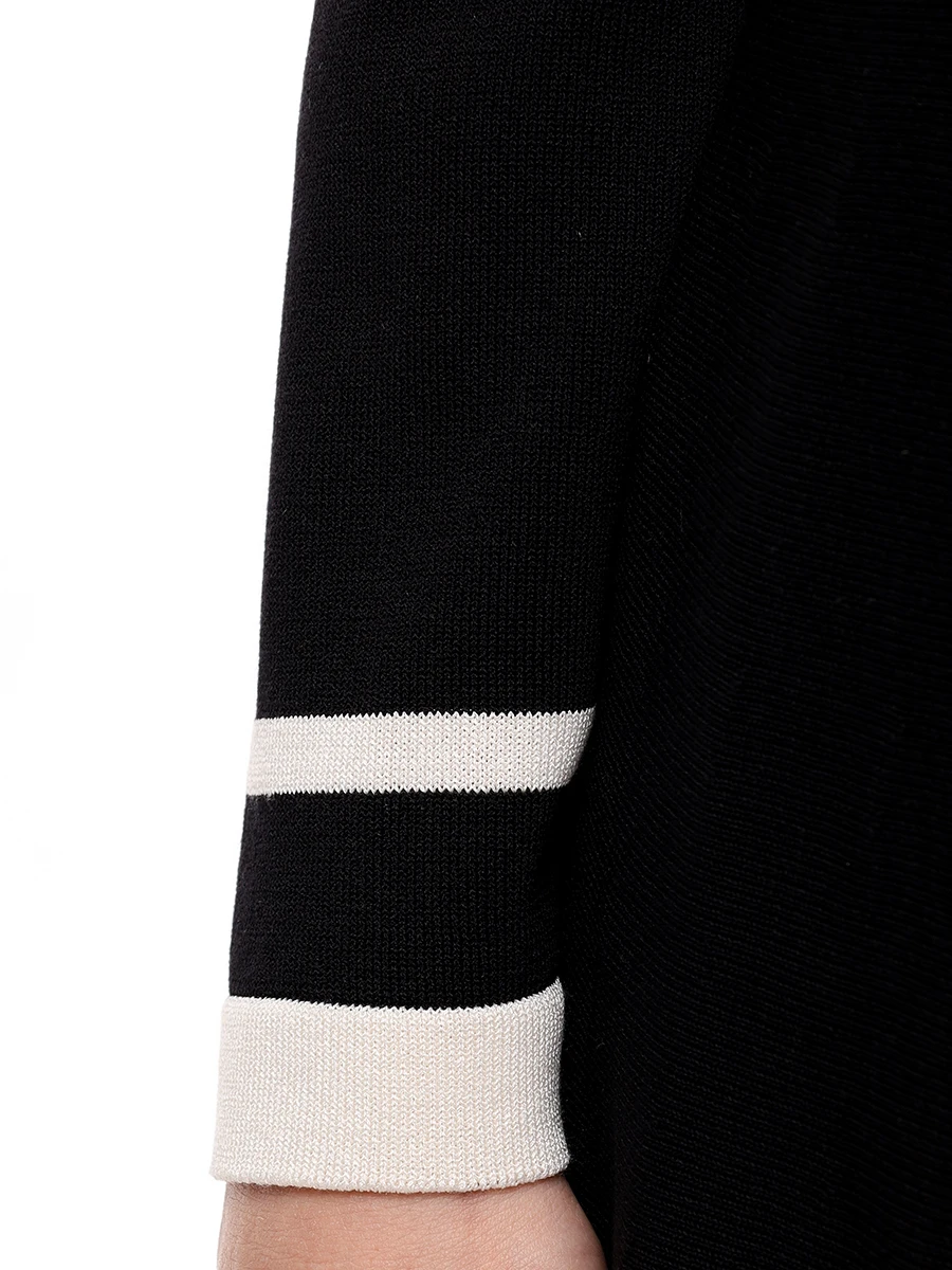 Платье из шелка и вискозы