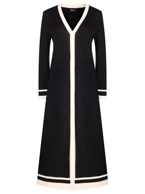 Платье из шелка и вискозы FREE AGE