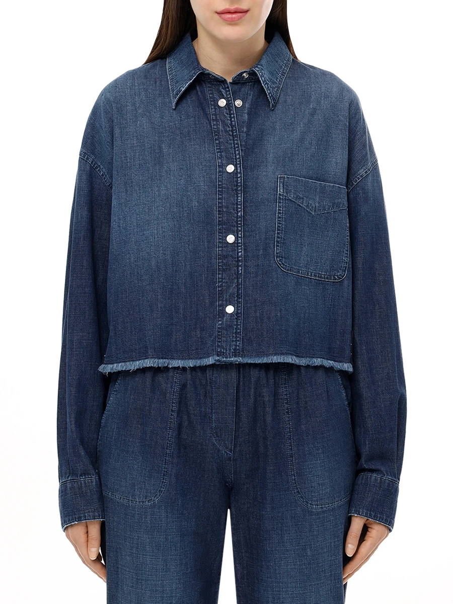 Рубашка джинсовая