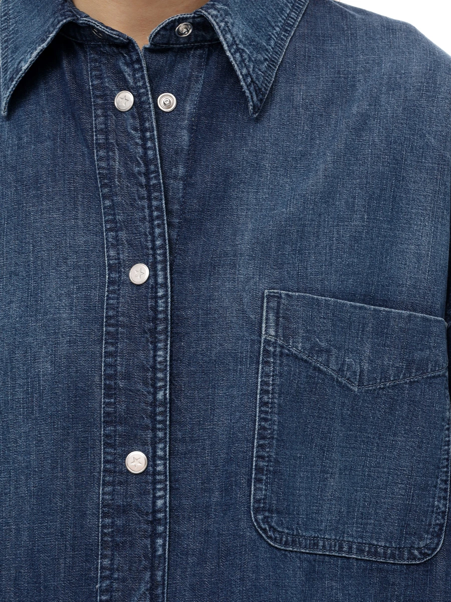Рубашка джинсовая