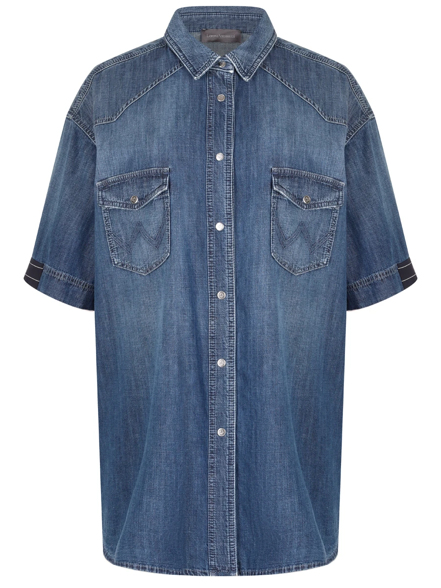 Рубашка джинсовая
