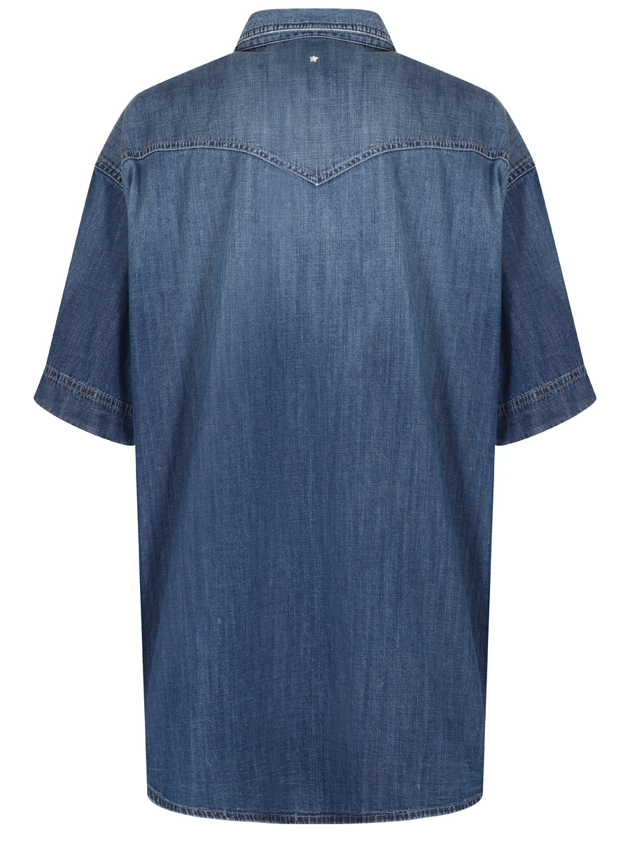 Рубашка джинсовая