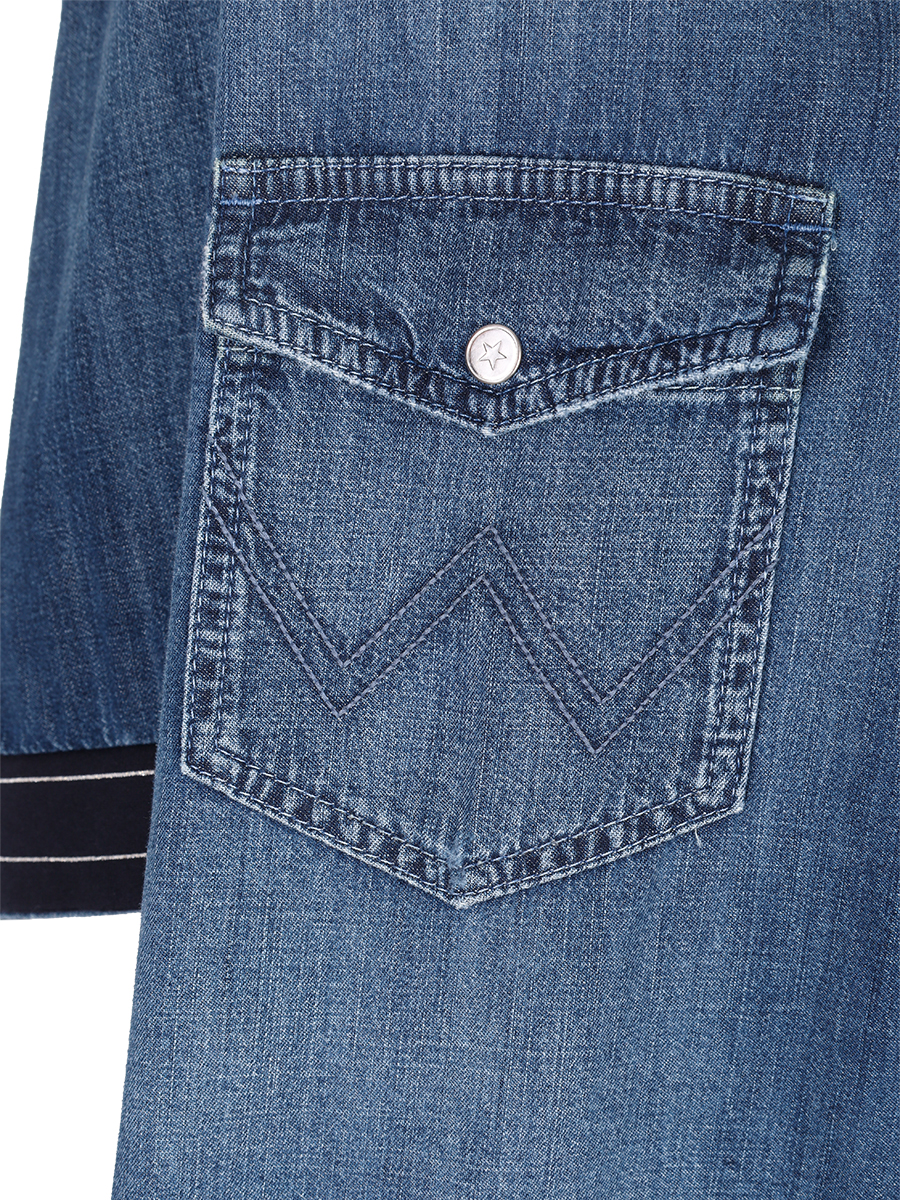 Рубашка джинсовая