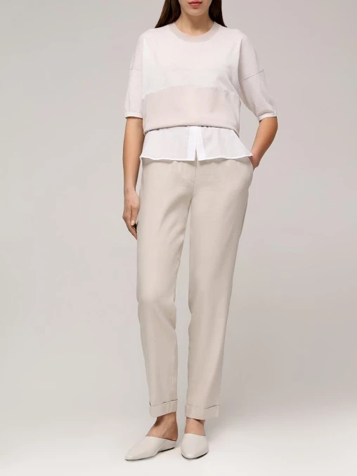 Джемпер хлопковый LORENA ANTONIAZZI