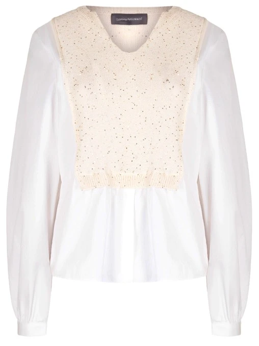 Блуза хлопковая LORENA ANTONIAZZI