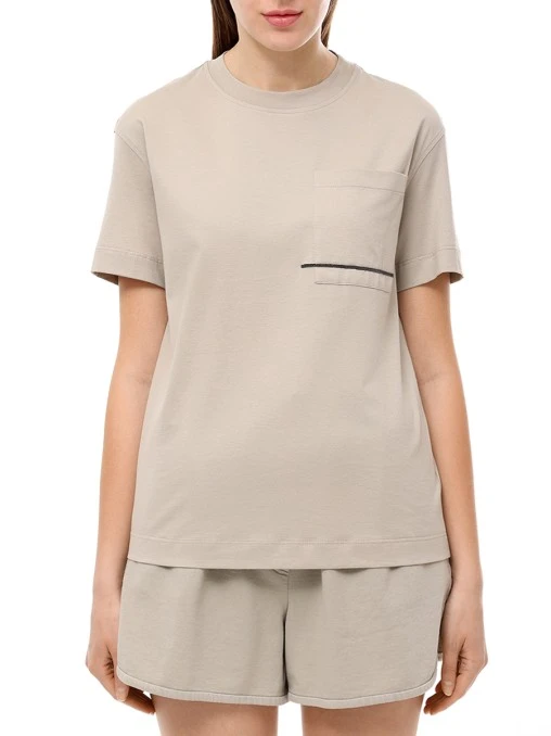 Футболка хлопковая BRUNELLO CUCINELLI