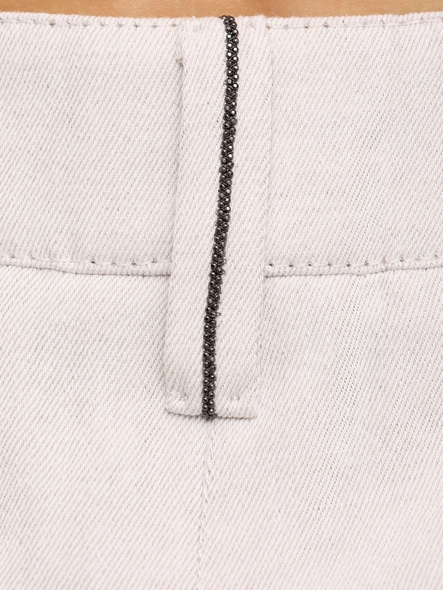 Шорты из хлопка и льна