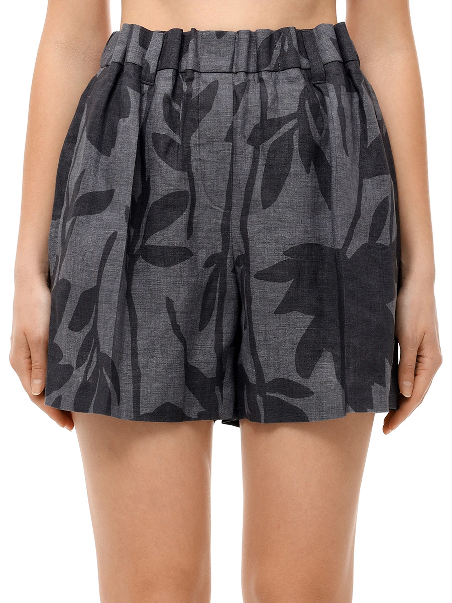 Шорты льняные